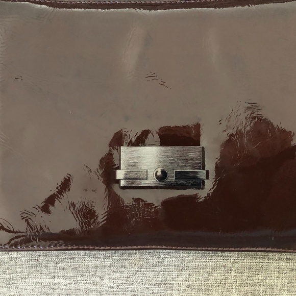 Monika Chiang Plum Leather Purse - Picture 4 of 9